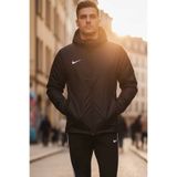 Nike Erkek Sportswear Siyah Günlük Kapüşonlu Mont