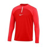 Nike Erkek Sweatshirt M Nk Df Acdpr Drıl Top K DH9230-657 Kırmızı Renkli Rahat Kesim Sezonluk Ürün