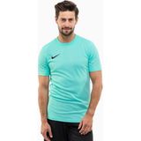 Nike Erkek Tişört Dri-Fit Kumaş - L - Turkuaz