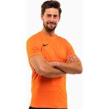 Nike Erkek Tişört Dri-Fit Kumaş - L - Turuncu