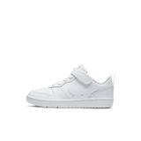 Nike Erkek Unisex Baby Court Borough Low 2 basketbol ayakkabısı, Beyaz, 31.5 EU