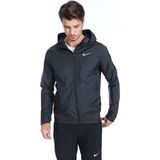 Nike Essential Erkek Siyah Kapüşonlu Yağmurluk BV4870-010