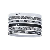NIKE ESSPR1377 Printed Headbands 6pk Unisex Beyaz Antrenman Saç Bandı N.000.2545.176.os,Çok Renkli Tek Ebat
