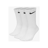 Nike Everyday Crew 3pr Unisex Beyaz Futbol Çorabı SX7676-100 Terletmeyen Dri-FIT Teknolojisiyle