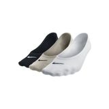 Nike Everyday Lightweight Women's Training Footie Socks 3lü Babet Çorap Beyaz Siyah Bej