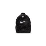 Nike Faux Fur Backpack 11 Litre Mini Sırt Çantası Peluş Okul Çantası Siyah
