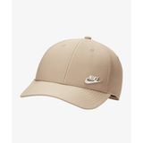 Nike FB5371-247 Dri-FIT Club Structured Metal Logo Cap Bej Unisex Şapka