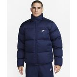 Nike FB7368-410 S.wear Şişme Erkek Mont Ceket - 2XL - Lacivert