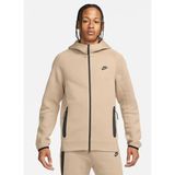 Nike FB7921-247 Tech Fleece Full Zip Hoodie Kahverengi Erkek Sweatshirt