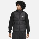 Nike FB8193-010 Storm-FIT Windrunner Erkek Şişme Yelek S Kesim Kalıbı ile Siyah Renk