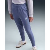 Nike FD2921-499 Sportswear Club Fleece Büyük Kız Çocuk Yüksek Belli Dar Kesim Pantolon - Lila