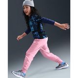 Nike FD2921-690 Sportswear Club Fleece Büyük Kız Çocuk Yüksek Belli Dar Kesim Pantolon - Pembe