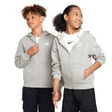 Nike FD3004-063 Gri Sportswear Club Çocuk Günlük Stil Sweatshirt