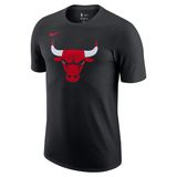 Nike FJ0231-010 Siyah Chicago Bulls Essential NBA Erkek Basketbol T-Shirt