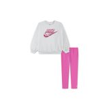 Nike FLEECE CREW FLARE LEGGING KIZ ÇOCUK TAYT&SWEATSHİRT TAKIM 36P286-AFN