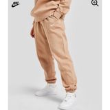 Nike Fleece Kadın Eşofman Altı Sportswear Essential Collection Geniş Kalıp Kahverengi Kadın Eşofman Altı BV4089-200 - XS