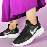 Nike Flex Runner 3 Unisex Spor Koşu Ayakkabısı - Kolay Giyilebilir Lastik Bagcıklı Hafif Esnek Tasarım - FN0294 005 - Siyah