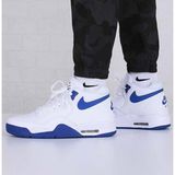 Nike Flight Legacy Erkek Basketbol Ayakkabı BQ4212-103-BEYAZ-MAVI - Beyaz - Mavi