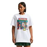 Nike Flower Shop Boyfriend Fit Kadın Beyaz Basketbol T-Shirt IH7715-100