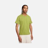 Nike FN2645 377 Nike Life Knit Short-Sleeve Erkek Spor Yeşil T-Shirt - M