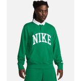 Nike FN3112-365 Club Fleece Long-Sleeve Fleece Polo Yeşil Erkek Sweatshirt