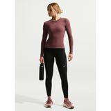 Nike FN3241-011 W NK DF ONE HR 7/8 PKT T Siyah Kadın Tayt