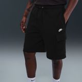 Nike FN3525-010 Siyah Club Fleece Cargo Shorts Erkek Bermuda