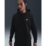 Nike FN3859-010 Club Fleece Erkek Kapüşonlu Sweatshirt - Siyah