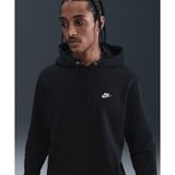 Nike FN3859-010 Siyah Club Pullover Fleece Hoodie Erkek Sweatshirt