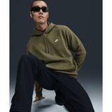 Nike FN3859-222 Yeşil Club Pullover Fleece Hoodie Erkek Sweatshirt