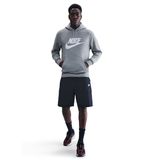 Nike FN3868-063 Club BB Pullover GFX Gri Günlük Stil Erkek Sweatshirt