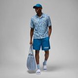 Nike FN4641 423 Jordan Essentials Erkek Havuz -Pilaj Üst Spor Giyim Gömlek - Mavi