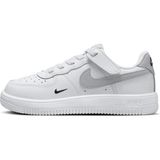 Nike Force 1 Low Easyon Unisex Çocuk Deri Spor Ayakkabı - Lastik Bagcıklı - HM9652-100 - Beyaz