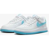 Nike Force 1 Low Easyon Unisex Kids White Leather Sneakers Çocuk Beyaz Deri Spor Ayakkabı FN0237-107