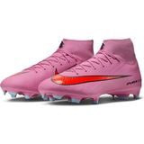Nike FQ1456 600 Zm Superfly 10 Acad Fg/mg Krampon - Pembe