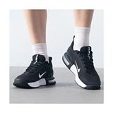 Nike FQ1833-001 Kadın Aır Max Alpha Traıner 6 Sneaker Siyah Düz Tasarım Kauçuk Taban ve Tekstil Malzeme