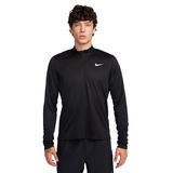 Nike FQ2494-010 Siyah Dri-Fit Pacer Top Half-Zip Erkek Koşu T-Shirt