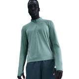 Nike FQ2494-017 Mavi Dri-Fit Pacer Top Half-Zip Erkek Koşu T-Shirt