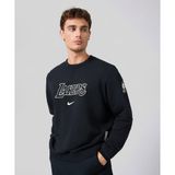 Nike FQ3430-010 Los Angeles Lakers Standard Issue Dri-Fit Crew-Neck Siyah Erkek Sweatshirt