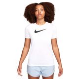 Nike FQ4975-100 Beyaz Dri-Fit Antrenman Kadın T-Shirt