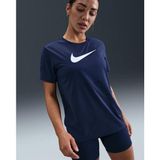 Nike FQ4975-410 Kadın Dri-FIT Grafikli Tişört - Lacivert
