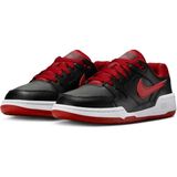 Nike Full Force Low Gs Siyah Kırmızı Unisex Genç Sneaker Spor Ayakkabı / FV5929-002 - Siyah - Kırmızı