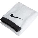 Nike Fundamental Beyaz Havlu Medium 100 Pamuklu Uzun İpli Twisted Pamuk 35x80 cm Boyut