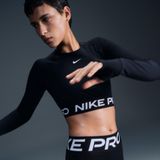 Nike FV5484-010 Pro Dri-Fit 365 Crop Siyah Antrenman Kadın Sporcu Sütyeni