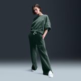 Nike FV7684-338 Yeşil Phoenix Fleece HR Logo Pant Wide Kadın Eşofman Altı