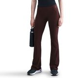 Nike FV7921-652 Bordo Dri-Fit Zenvy High-Waisted Flare Kadın Antrenman Eşofman Altı