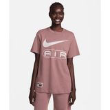 Nike FV8002-208 Kahverengi Sportswear Günlük Stil Kadın T-Shirt