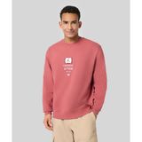 Nike FV8343-691 Chicago Bulls Courtside Fleece Crew-Neck Kırmızı Erkek Sweatshirt