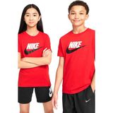 Nike FZ5178-657 Sportswear Futura Kırmızı Günlük Stil Çocuk T-Shirt