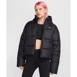 Nike FZ5899-010 Siyah Sportswear Therma-Fit Kadın Günlük Stil Mont